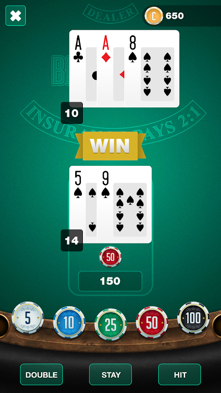 BlackJack 21: Las Vegas  Online Casino Game應用截圖第4張