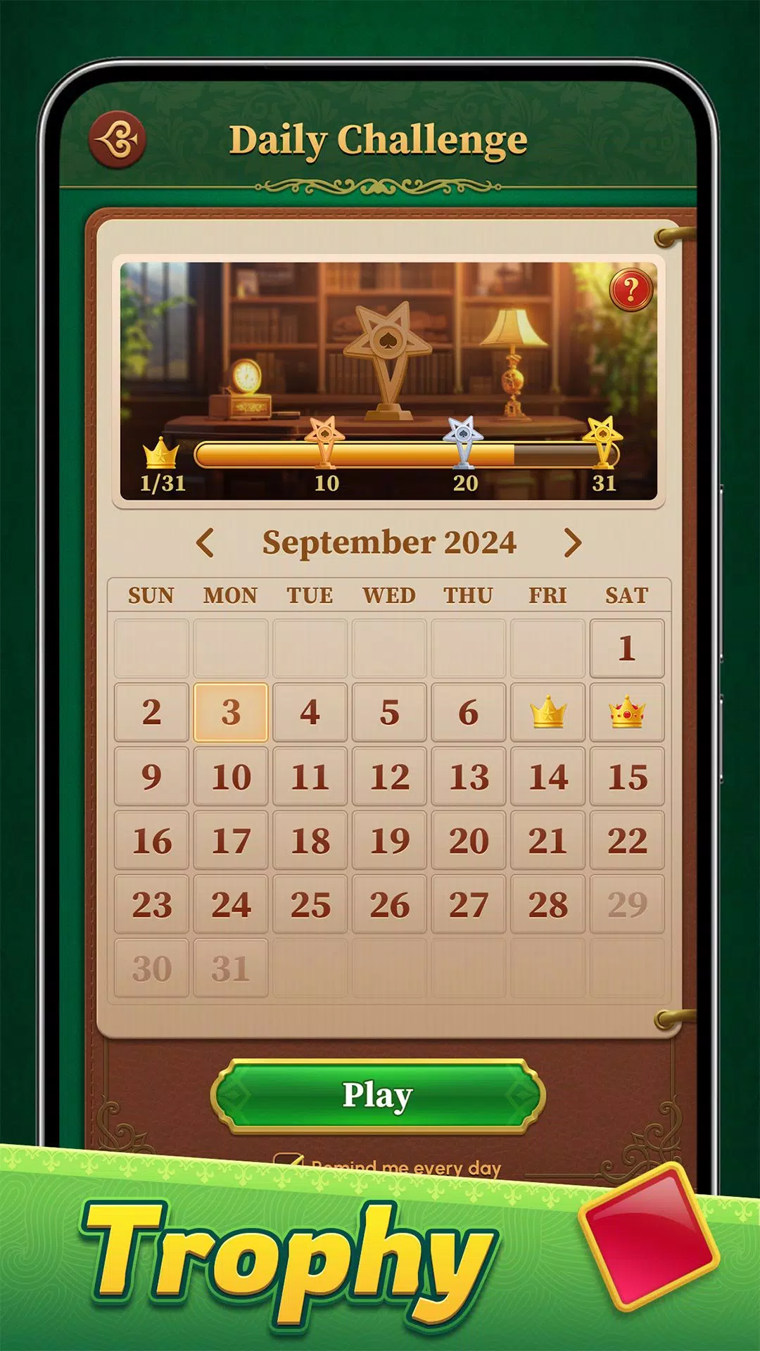 Classic Solitaire: Regal Card 스크린샷 4