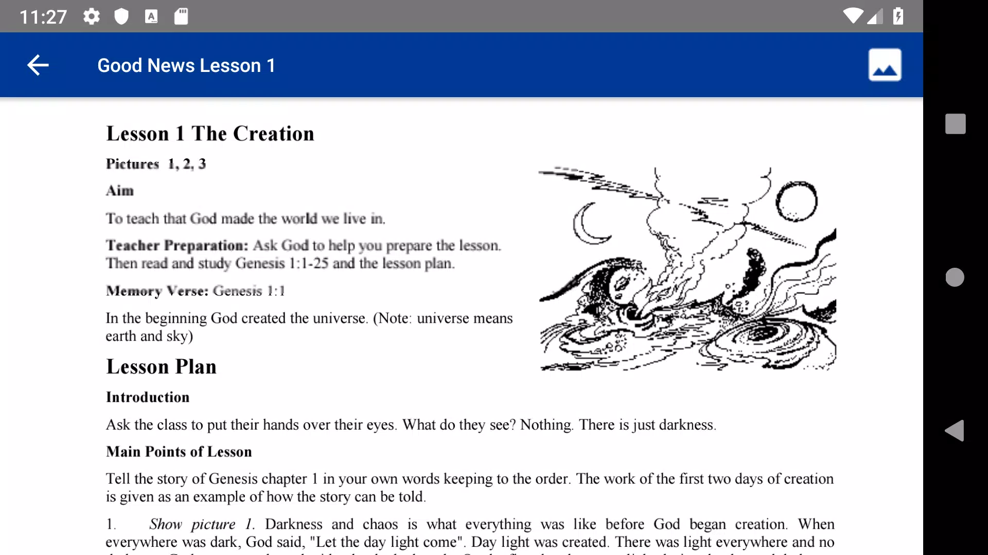 Sunday School Lessons Tangkapan skrin 3