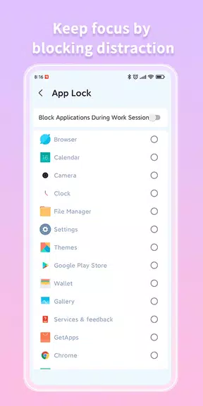 Brain Focus Productivity Timer Скриншот 4