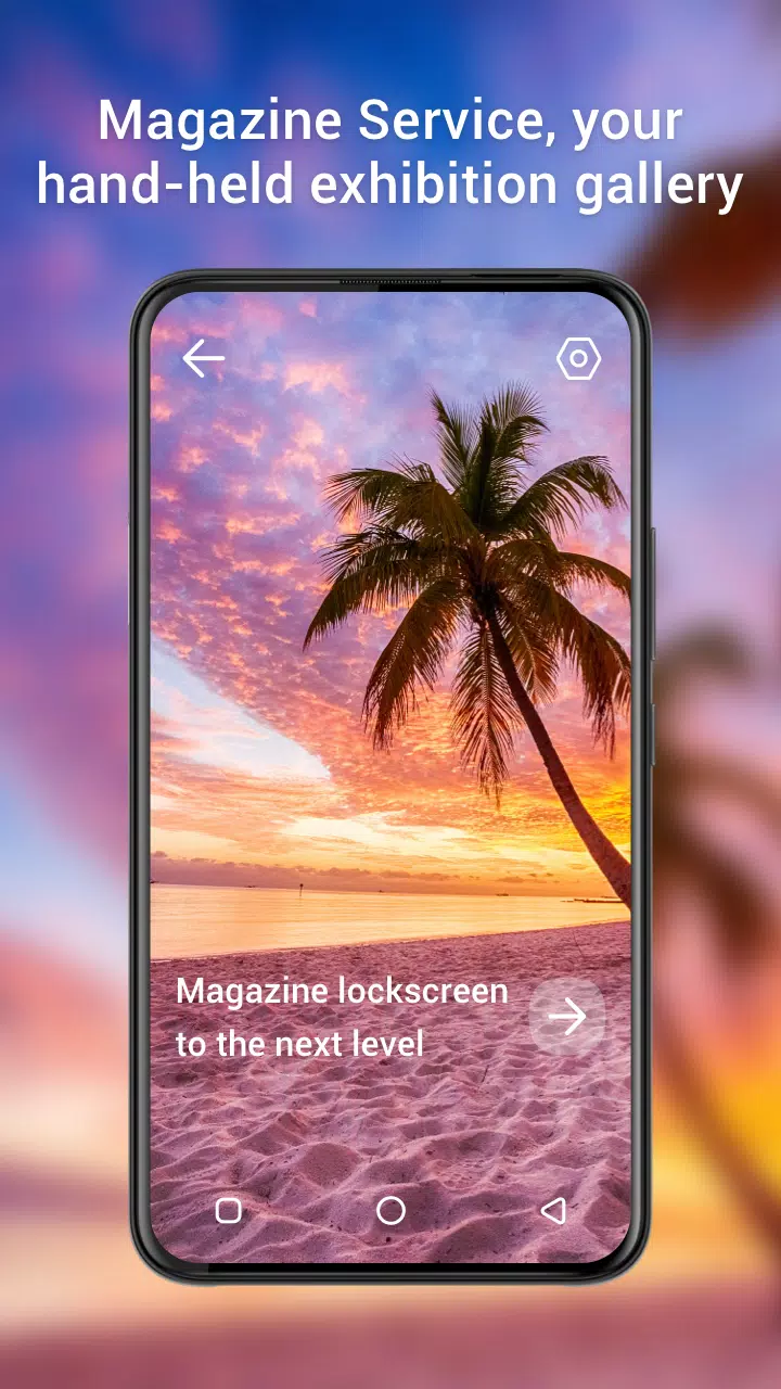 Schermata Magazine Lockscreen XOS 1