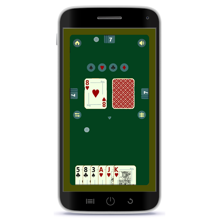 Crazy Eights UNO Offline ဖန်သားပြင်ဓာတ်ပုံ 3