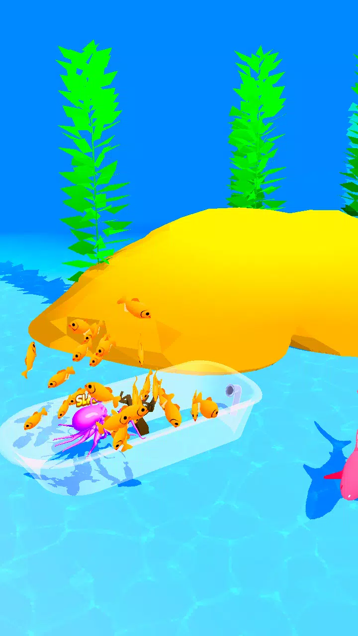 Octopus Run 3D Ảnh chụp màn hình 2