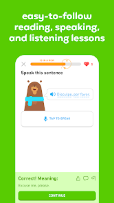 Duolingo: Sprachkurse Screenshot 2