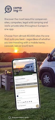 Camping App Van & Camping Schermafbeelding 1