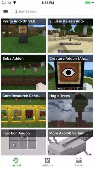 Addons for MCPE - Mods Packs Capture d'écran 1