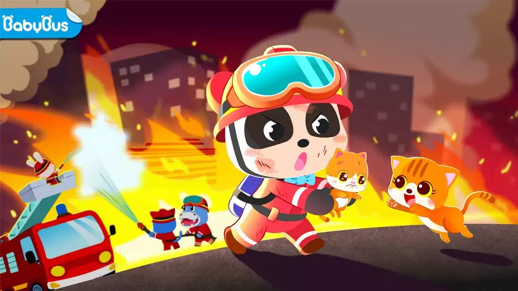 Baby Panda's Fire Safety স্ক্রিনশট 1