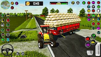 Farm Tractor Driving Game 2023 ဖန်သားပြင်ဓာတ်ပုံ 3