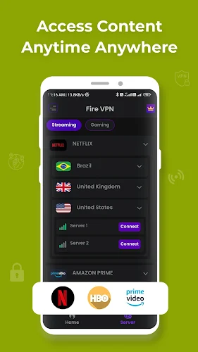 Fire VPN - Vpn Proxy Browser Zrzut ekranu 3