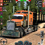 US Cargo Truck Simulator Game Schermafbeelding 1