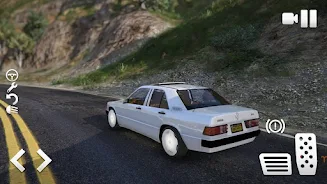 Schermata Mercedes 190E: Crime City Ride 2