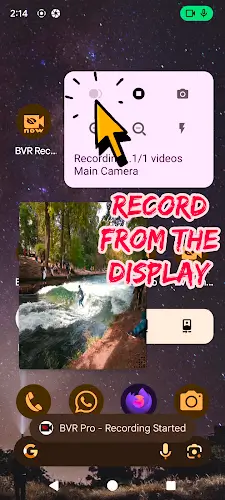 Background Video Recorder Pro Скриншот 3