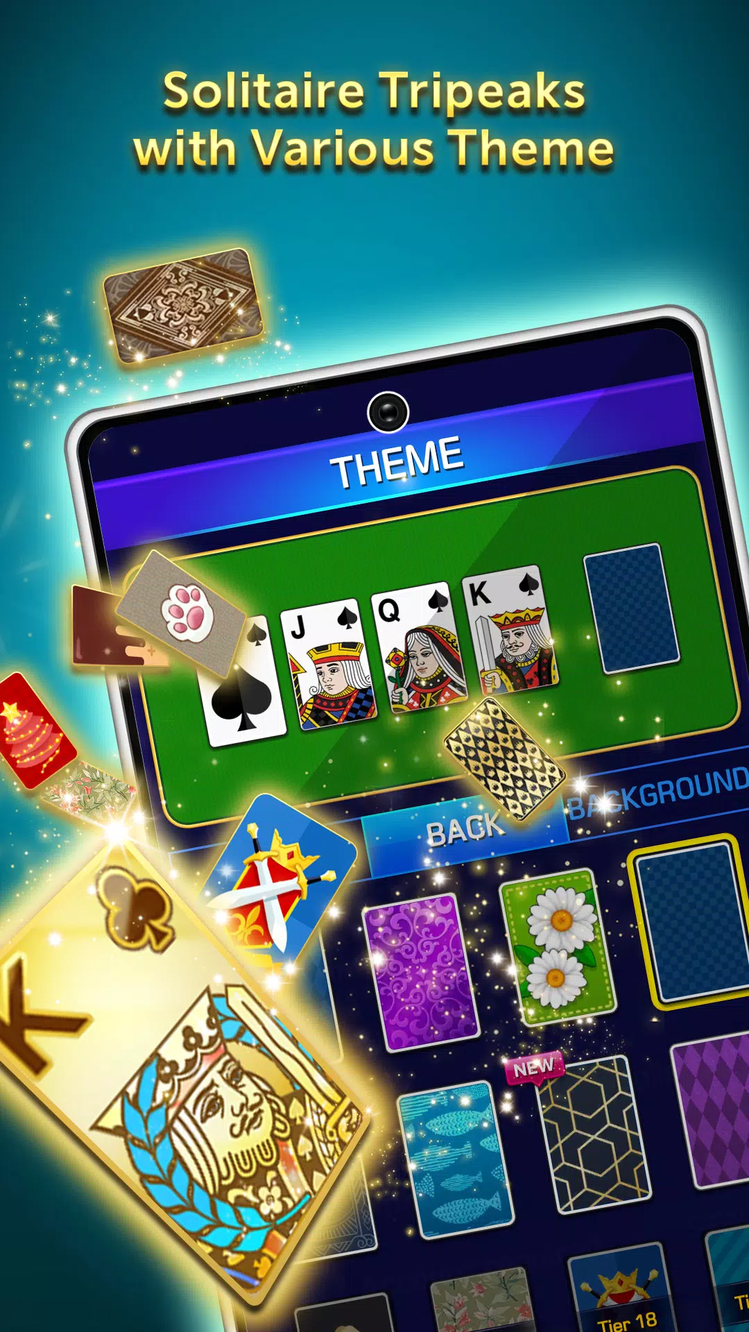 Tripeaks : Grand Solitaire Screenshot 2