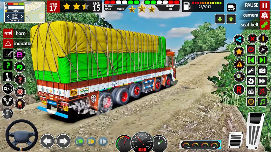 Indian Lorry Truck Driving 3d Скриншот 2
