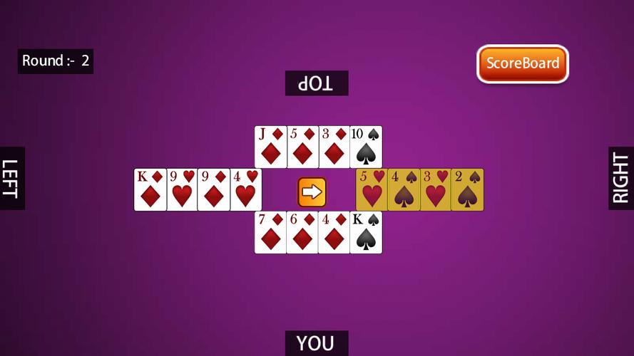 Hazari Card Game : 1000 Points應用截圖第3張