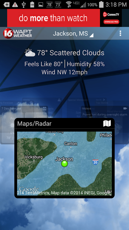 16 WAPT Weather應用截圖第2張