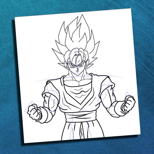 How To Draw Goku Easy Schermafbeelding 3