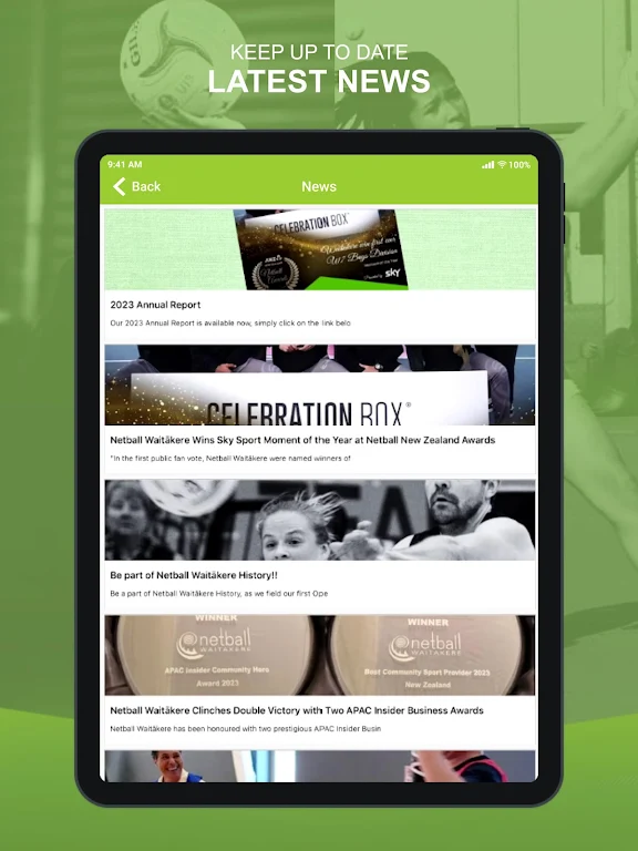 Netball Waitakere Скриншот 3