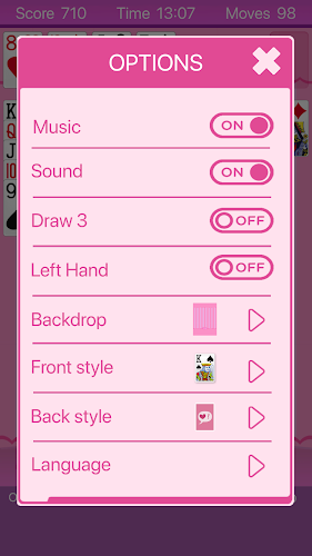 Pink Solitaire スクリーンショット 4