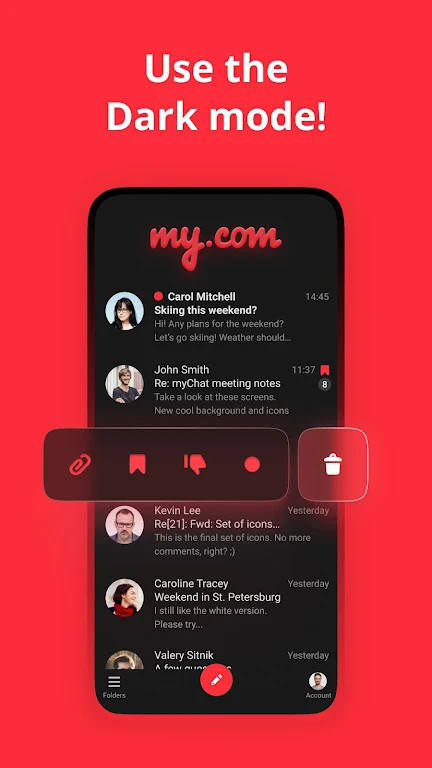 myMail: for Gmail & Hotmail Screenshot 4