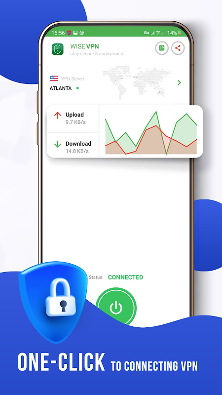 Fast VPN Wise VPN: Fast Secure ภาพหน้าจอ 2