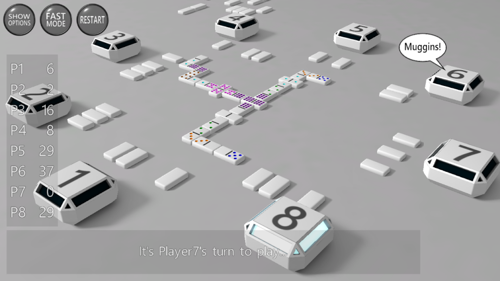 Schermata 3D Dominoes by A Trillion Games Ltd 1