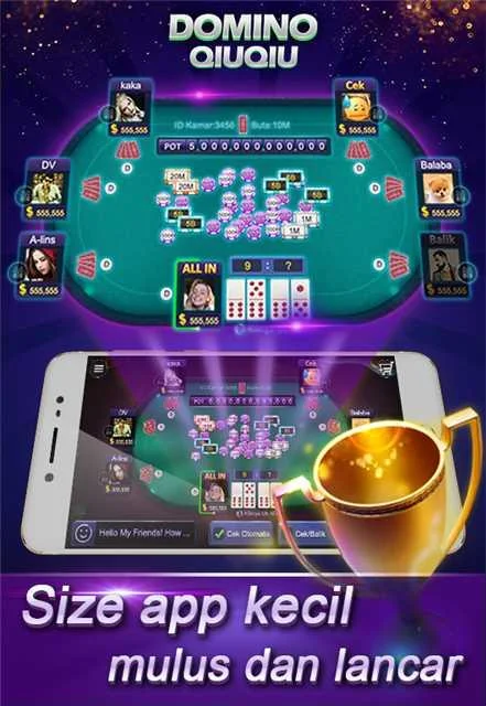 Domino qq gaple qiuqiu  remi poker domino99 ภาพหน้าจอ 2