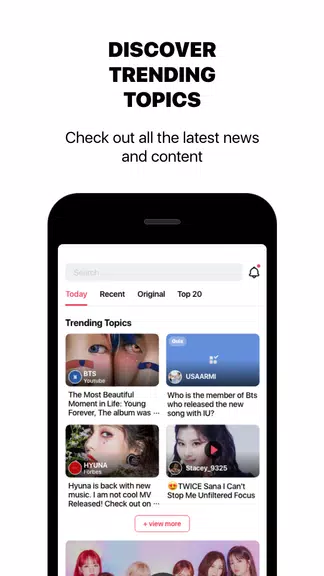 theQoos: K-Pop News, Friends, Music & Community ဖန်သားပြင်ဓာတ်ပုံ 3
