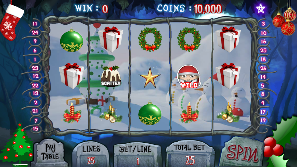 Christmas Jackpot : Real Casino Slot Master 777应用截图第2张