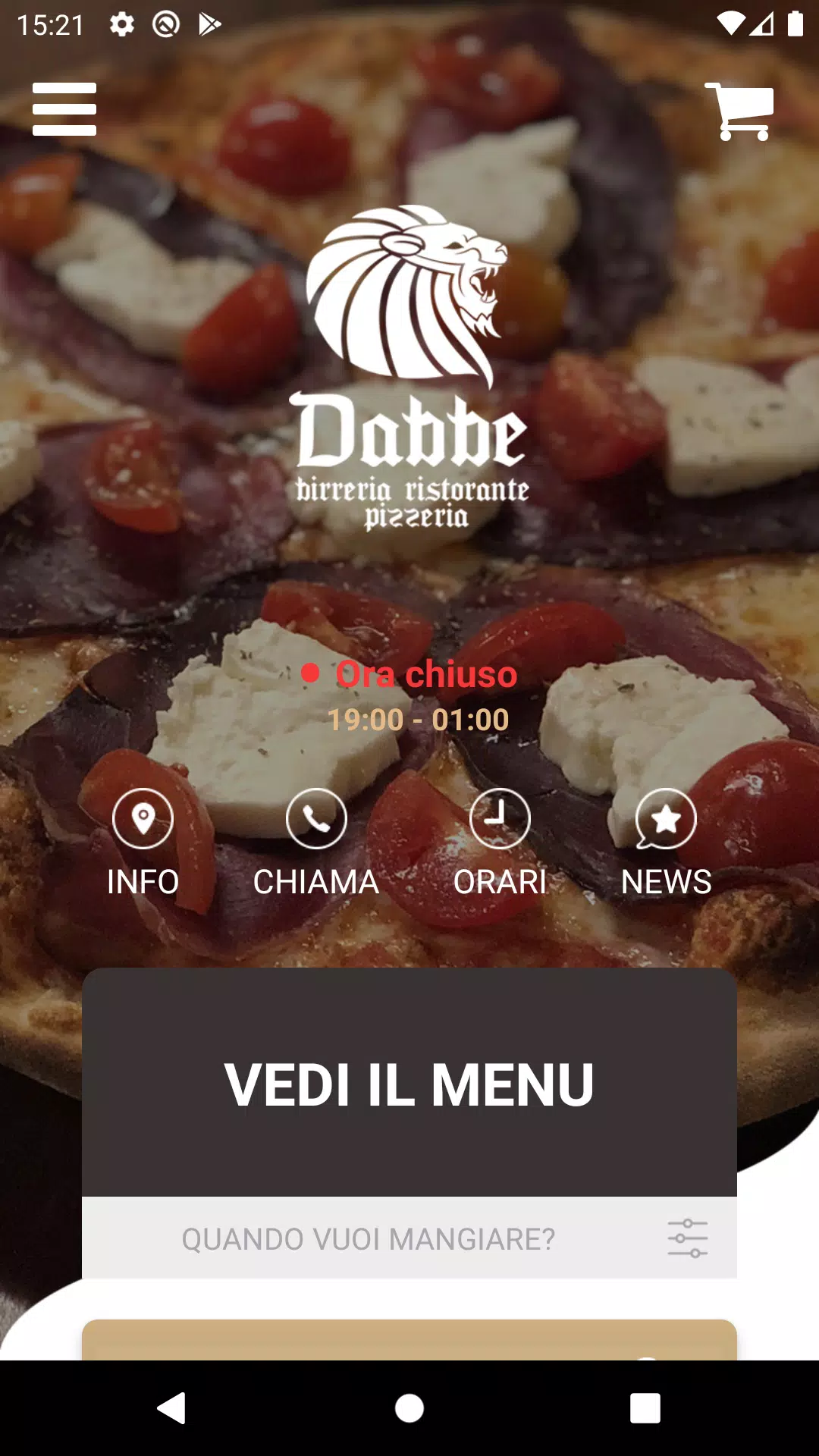 Pizzeria Dabbe Screenshot 1