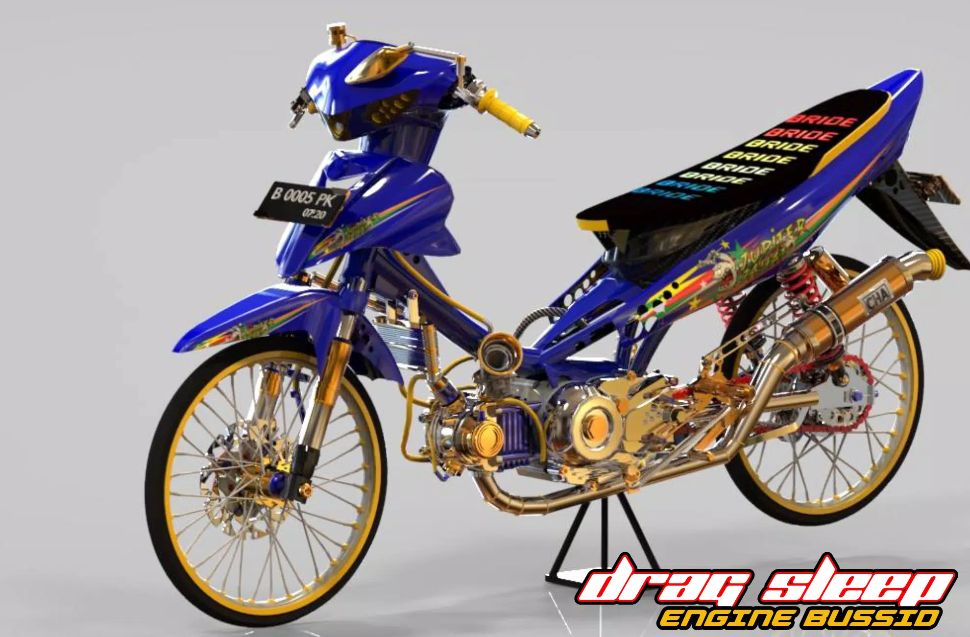 Mod Drag Sleep Engine Bussid স্ক্রিনশট 1