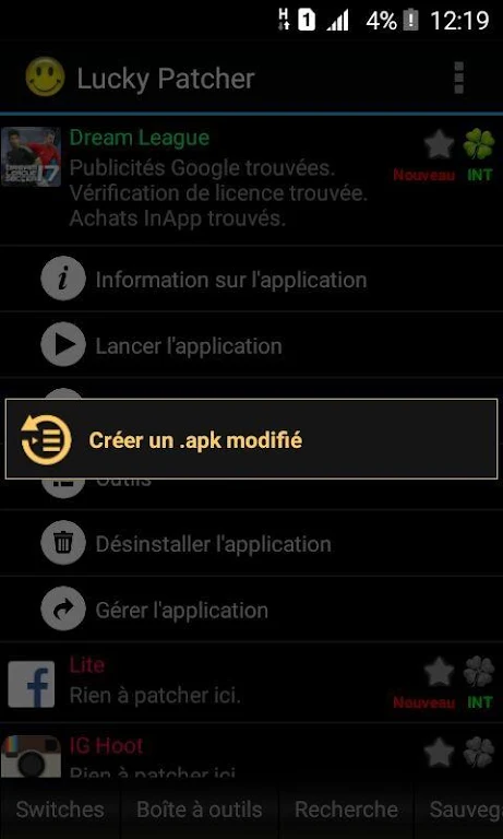 LuckyPatcher by jadi daniel ภาพหน้าจอ 1