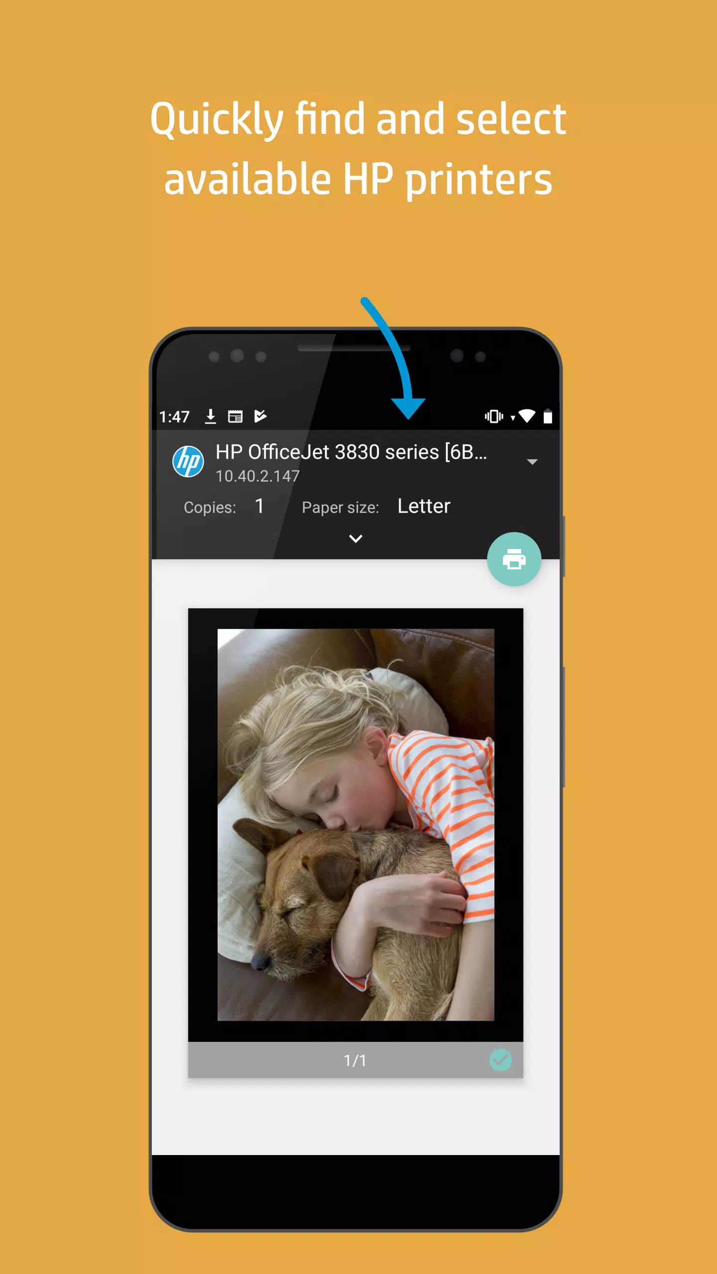 Schermata HP Print Service Plugin 3