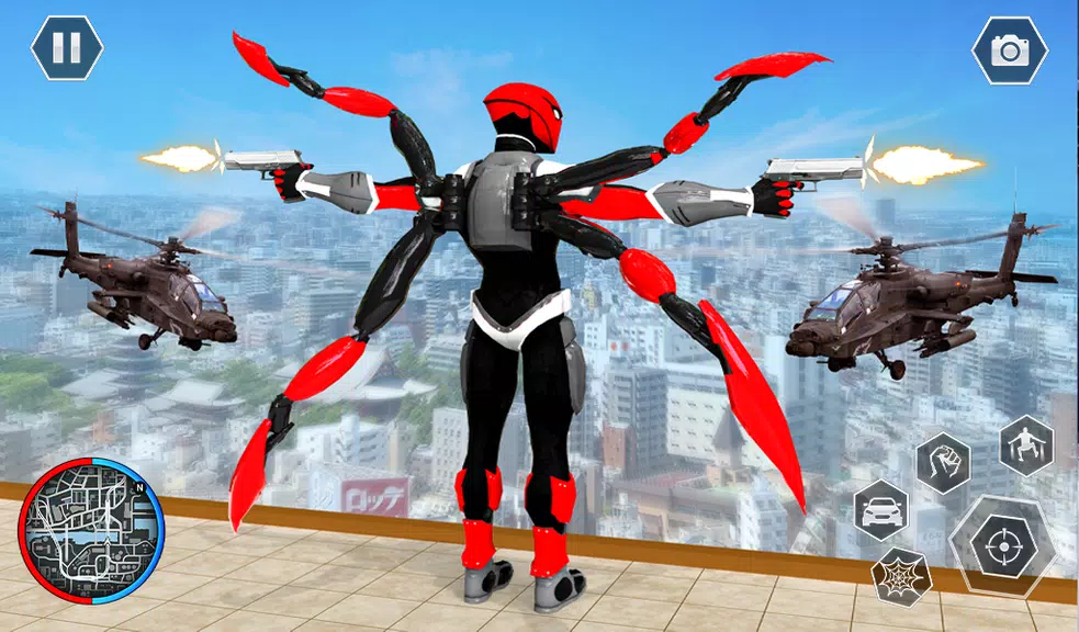 Black Spider Rope SuperHero應用截圖第1張