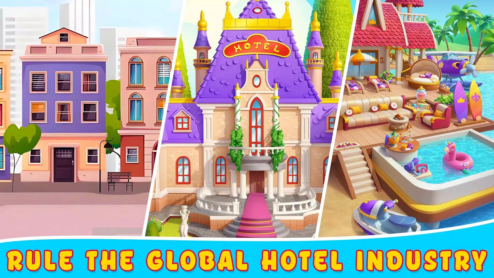 Hotel games: idle hotel tycoon Captura de tela 4