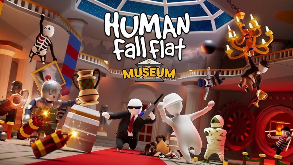 Museum Mayhem: chega o nível mais recente de Human Fall Flat