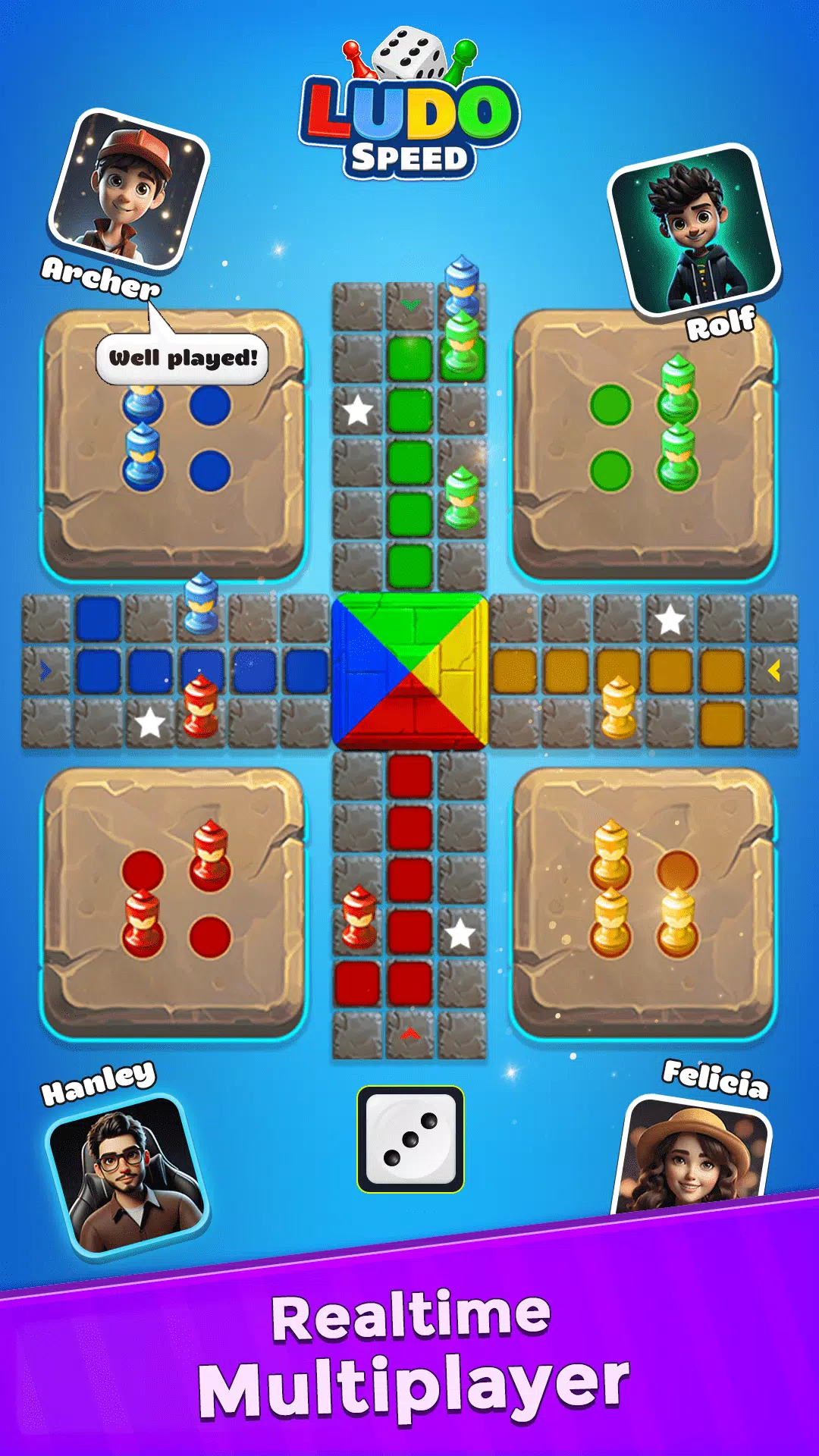 Ludo Speed - Dice Game Fun! Screenshot 2