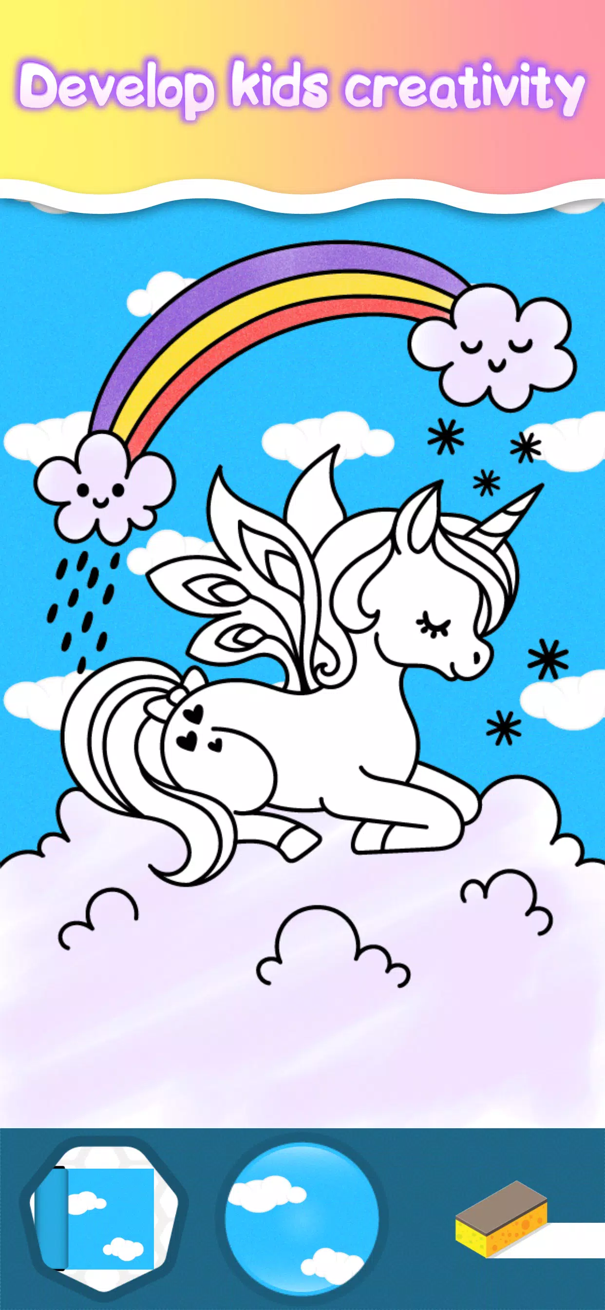Schermata Drawing Princess Coloring Game 2