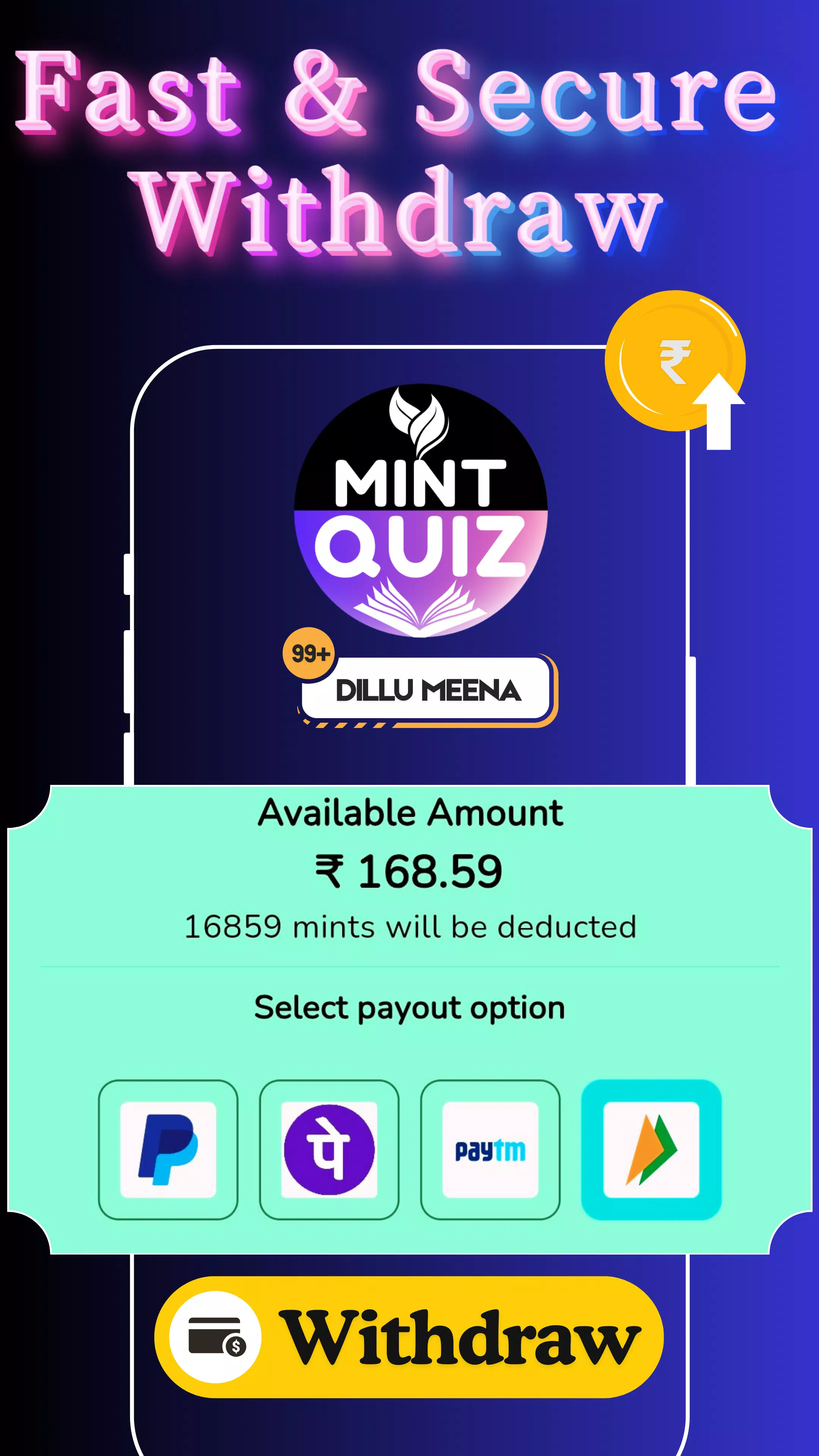 Earning App: Mint Quiz スクリーンショット 4