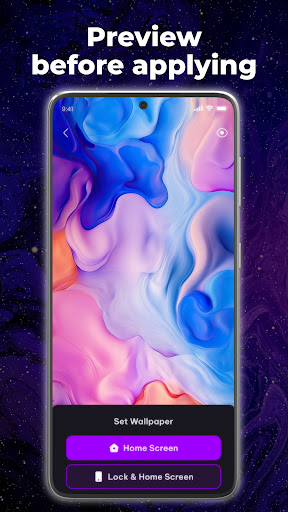 4D Wallpaper Fluid Simulation Ekran Görüntüsü 3