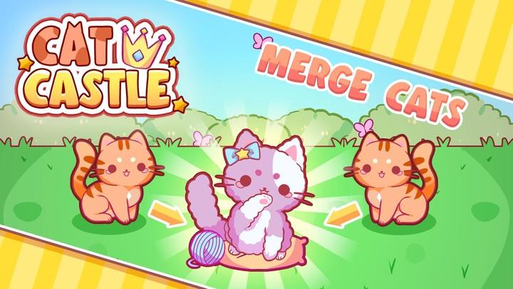 Cat Castle : Merge cute cats Tangkapan skrin 1