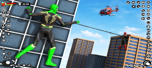 Spider Rope Hero - Crime Games Скриншот 3