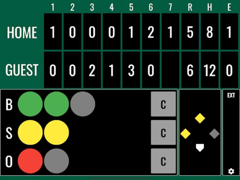 Softball Score スクリーンショット 2