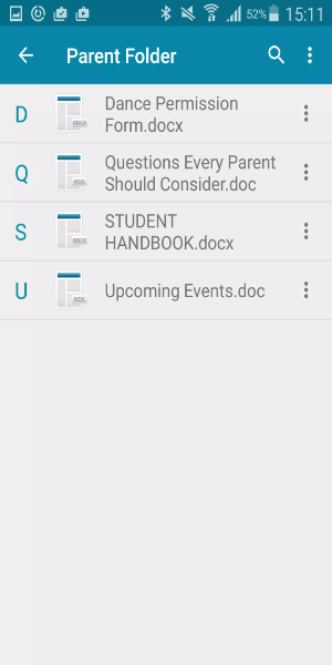 AUSD myLocker Screenshot 1