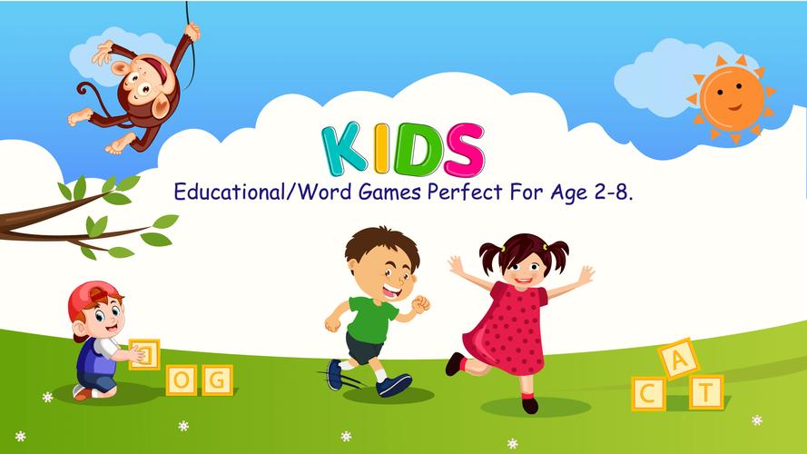 Kids Lernen Wortspiele Screenshot 1