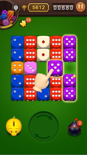 Dice Jigsaw Puzzle Capture d'écran 1