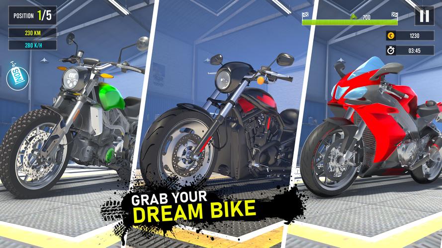 Moto Traffic Bike Race Game 3d 스크린샷 2