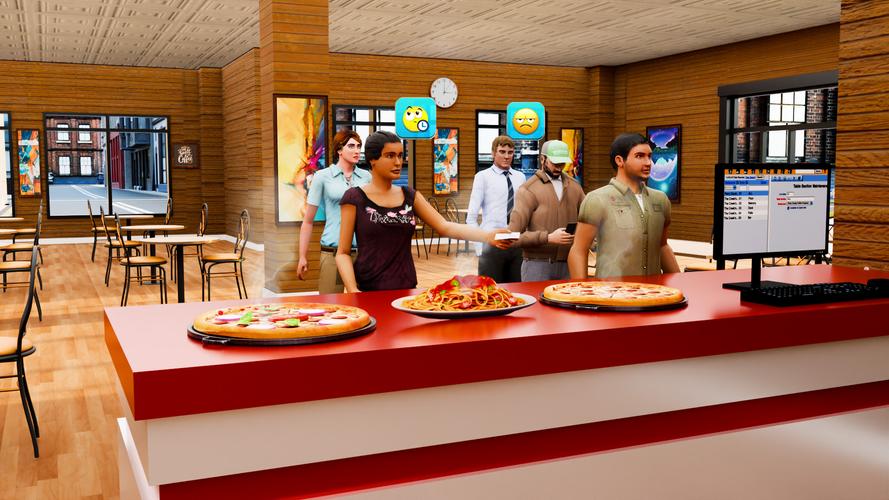 My Cafe World Owner Simulator Captura de pantalla 2