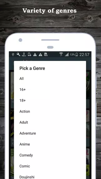 Manga Reader Free - Manga Z Captura de pantalla 2