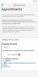 my portal. by Dignity Health Captura de pantalla 2